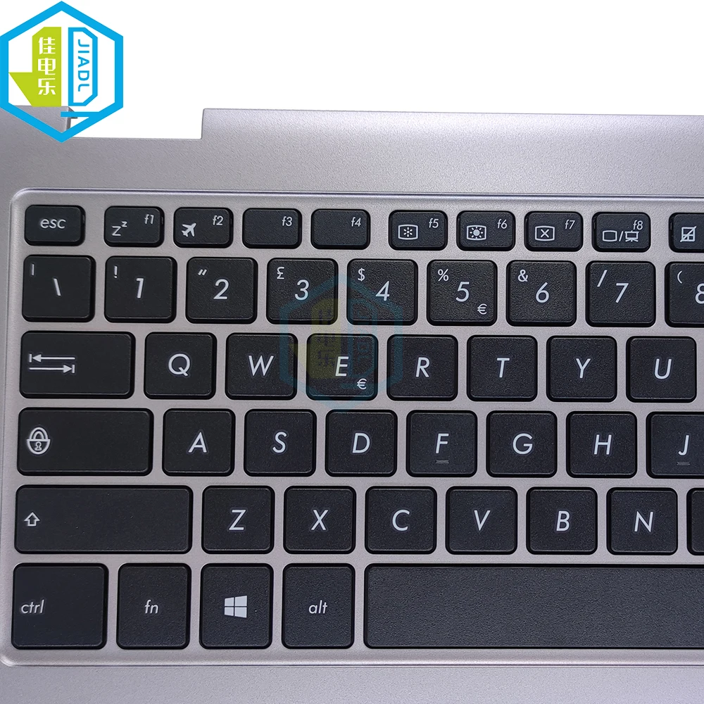 Teclado Italiano Topcase Palmrest Teclados para Asus Vivobook Flip 14 Tp401n Tp401na Tp401ma F123it00 F123uk00 Tp401 pc uk gb - Imagem 3