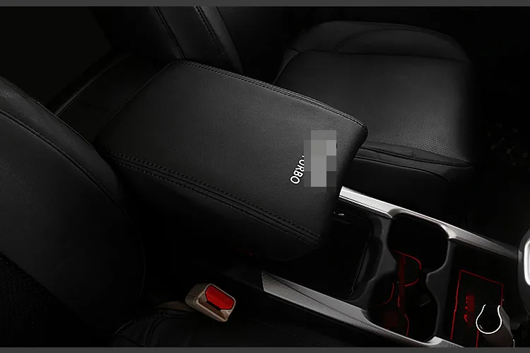 Для для Honda CRV Accessories аксессуары Автомобильная центральная консоль подлокотник крышка коробки DIY микрофибра кожаный защитный коврик