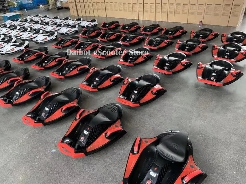 Daibot Hoverboard Skateboard 3 Wheels Self balancing Scooters 9 Inch 120W Drift Electric Tricycle Scooter With Handlebar (13)