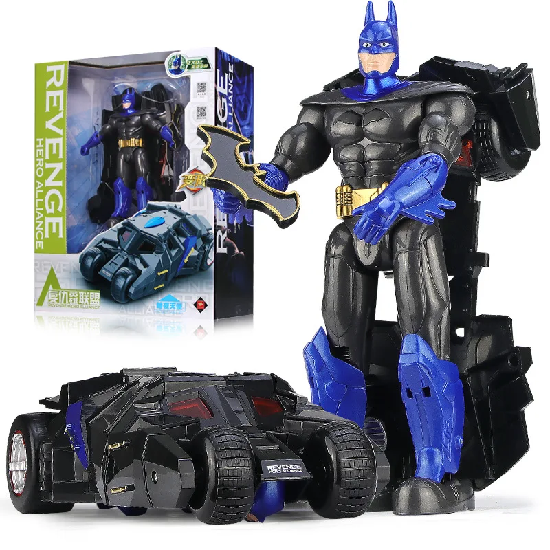 Batman Robot To Car Model Transform Bat Man Toys Kids Development Diy Toys  Boys Best Xmas Gift - Action Figures - AliExpress