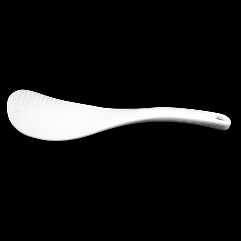 IALJ топ кухня точечная белая пластиковая плоская лопатка для риса ложка для еды