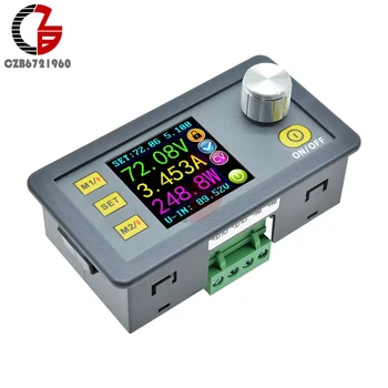 

50V 5A DC 6-55V CC CV Step Up Power Supply Transformer Voltage Regulator Boost Converter with Voltmeter Ammeter Wattmeter 12V
