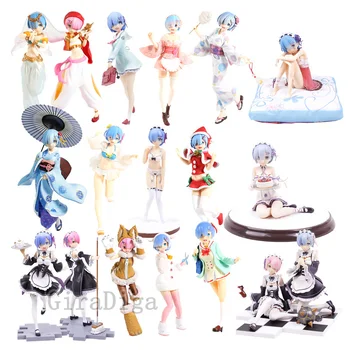 

Re:ZERO Starting Life In Another World Ram Rem 1/7 Scale PVC Figure Collectible Model Toy