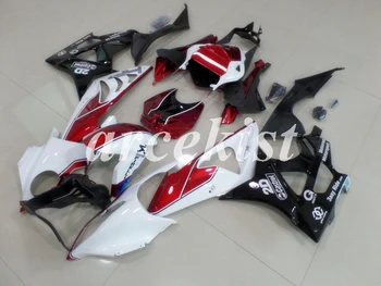 

New ABS Motorcycle Fairings Kits Fit For BMW S1000RR 09 12 13 14 HP4 2009 2010 2011 2012 2013 2014 Bodywork set White red