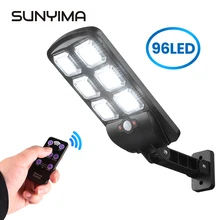 

SUNYIMA 96LED Outdoor Street Light Wall Waterproof IP65 Industrial Garden Square Highway Thin LED Road Lamp Modern Lighting 660