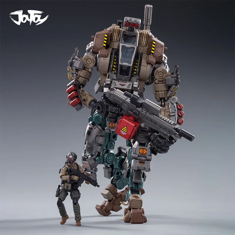 1/25 JOYTOY экшн-Фигурки Робот стальная кость H04 мейка и военный солдат фигурки модели