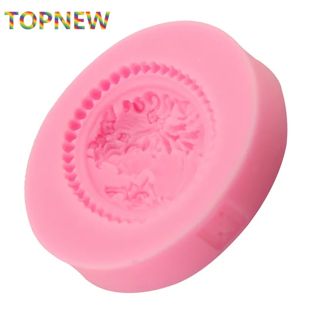 Csokoládé Penész -Portré Fondant Szilikon Torta Dekoráció Bakeware Főzési Eszközök 2903 - Image 5