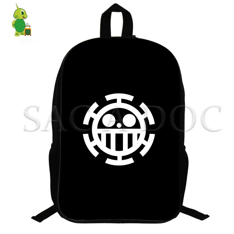 Аниме one piece D. luffy рюкзак для мальчиков и девочек Mochila школьные сумки для подростков 14,5 дюймов Рюкзак на заказ дорожные сумки - Цвет: 6