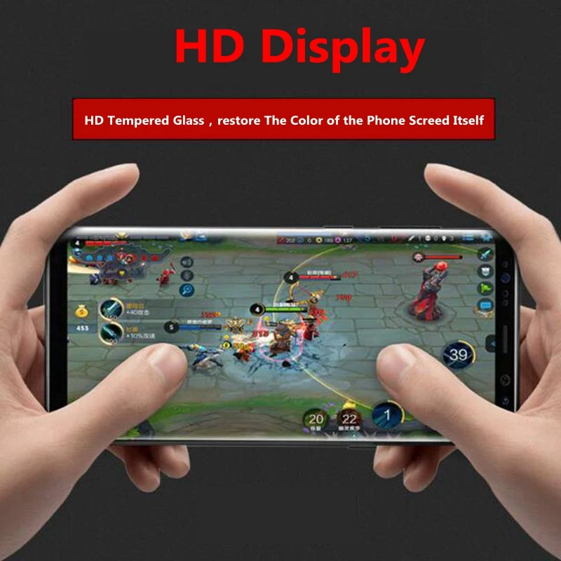 3D изогнутое закаленное стекло для samsung Galaxy S8 PLUS S7 S6 edge Note 8 A3 A5 A7 полное покрытие Защитная пленка для экрана