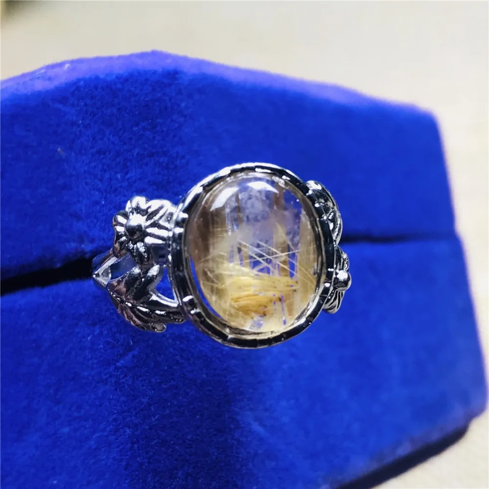 Gold Rutilated Ring (108)