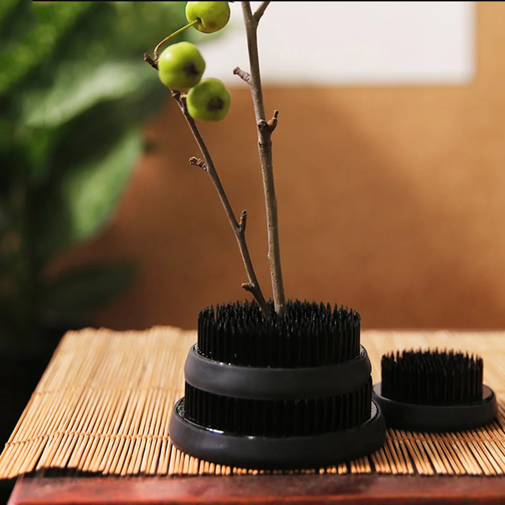34mm Assorted Ikebana Kenzan Flower Frog Arrangment Floral Art Fixed Arranging Pin Holder Flower Needle Arrangment Tool 
