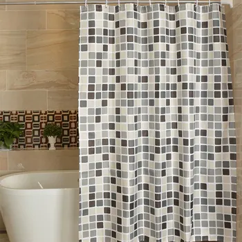 

Plaid Bathroom Curtain Waterproof Shower Curtains for Bathroom Cortina Ducha Rideau De Douche Douchegordijn