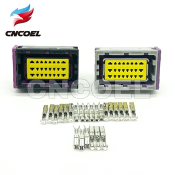 

1 Set FCI ECU Connector 24 Pin 24 Way Female Housing Sealed Plug Socket connectors 211PC249S8005