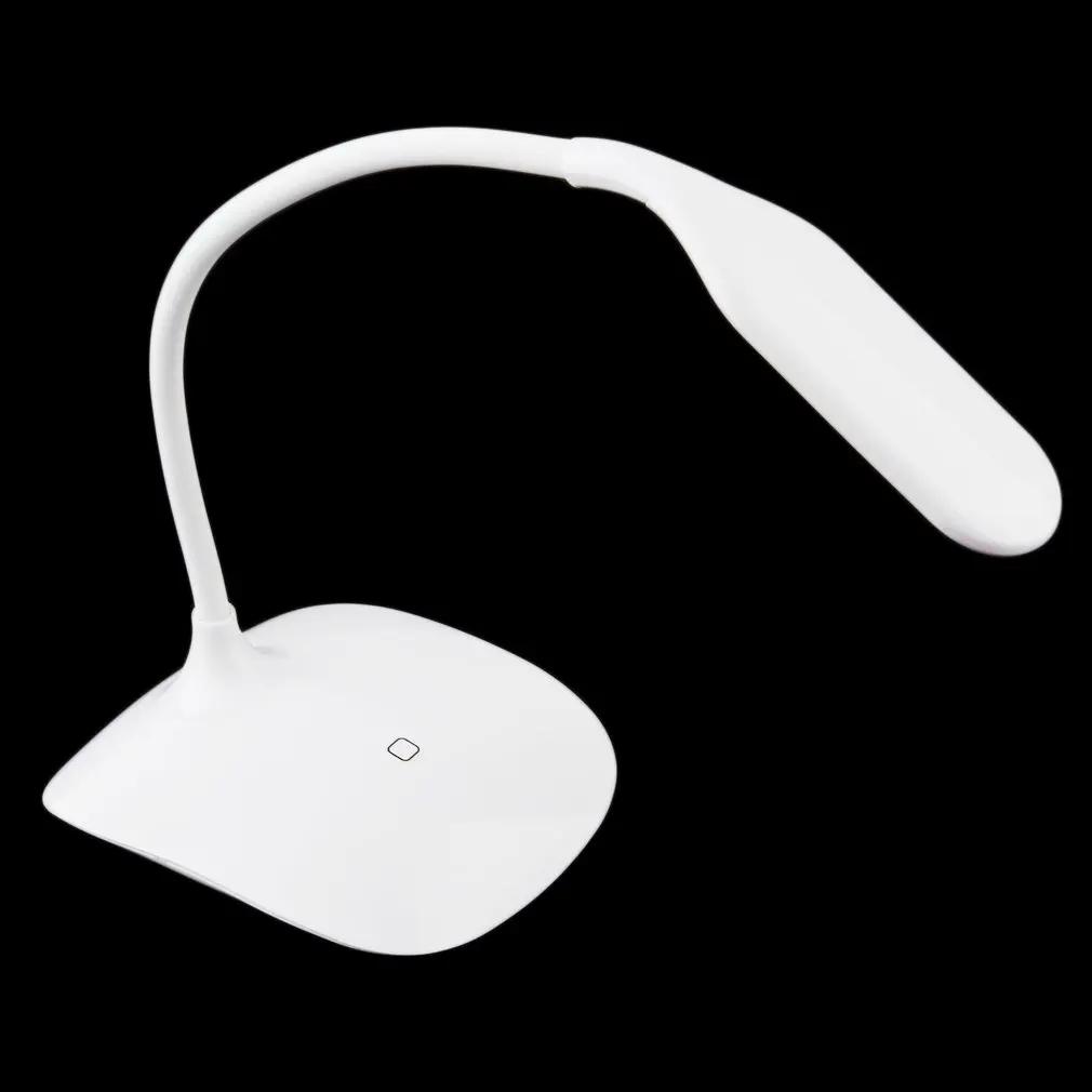 Usb зарядка защита для глаз настольная/настольная светодиодный светильник 18 огней белый сенсорный изысканный дизайн прочный