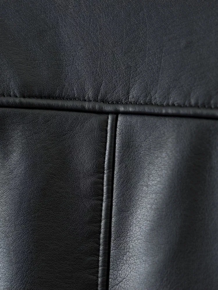 Осенне-зимние женские топы из искусственной кожи, повседневная кожаная верхняя одежда с поясом, повседневное плотное теплое пальто в стиле панк с отворотом из овечьей шерсти, черная Золотая куртка