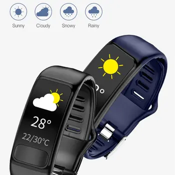 

P11 Color Screen Smart Health Monitoring Sports Waterproof Bracelet Smart Watch Sports Bracelet Fashion Dial Multi-Sport Mode