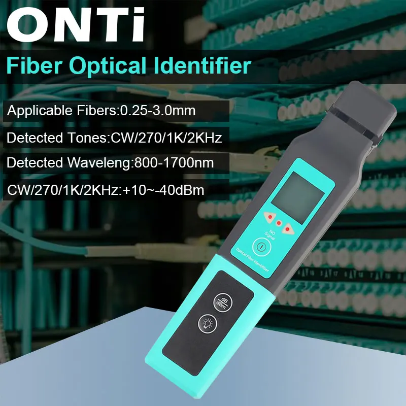 Оптоволоконный идентификатор ONTi оптоволоконный под напряжением 750nm 1700 нм SM и мм