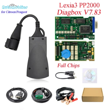 

Lexia 3 PP2000 Full Chip Diagbox V7.83 Lexia3 Firmware 921815C OBD2 Auto Scanner Lexia-3 For PSA XS Evolution Diagnostic Tool