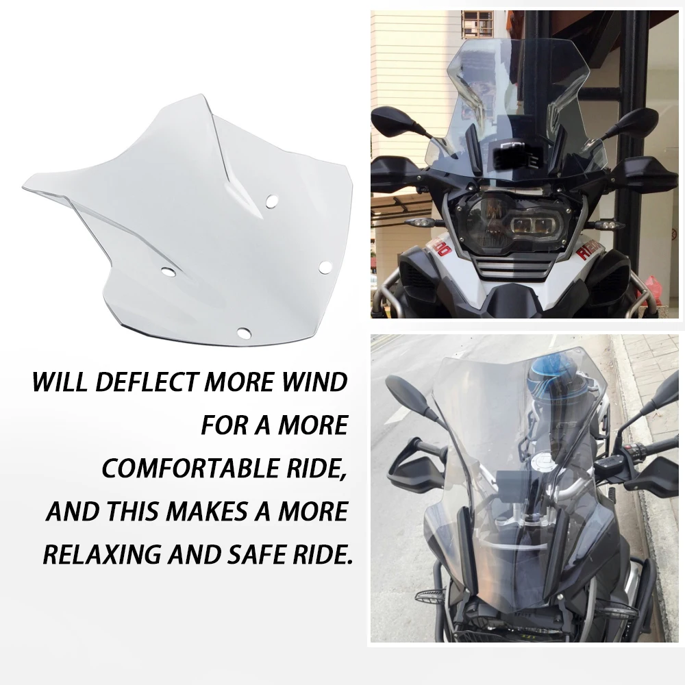 Ветровое стекло с двойными пузырьками для BMW R1200GS R 1200GS LC ADV Adventure 2013 2018 R1250GS 2019 2020