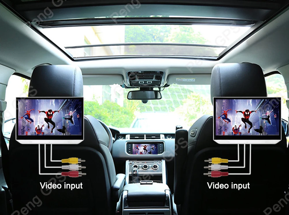 

Car Headrest Monitor 1080P Touch Ccreen WIFI Bluetooth Car display HDMI USB ultra-thin MP5 Video Player 13.3" 8 Core Android 7.1