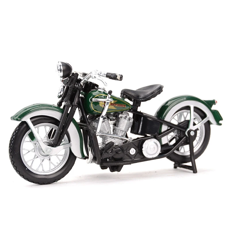

1/18 1953 74FL Simulation Retro Alloy Die-casting Motorcycle Car Model Out Print Collectible Vehicle Artwork Home Decoration Toy