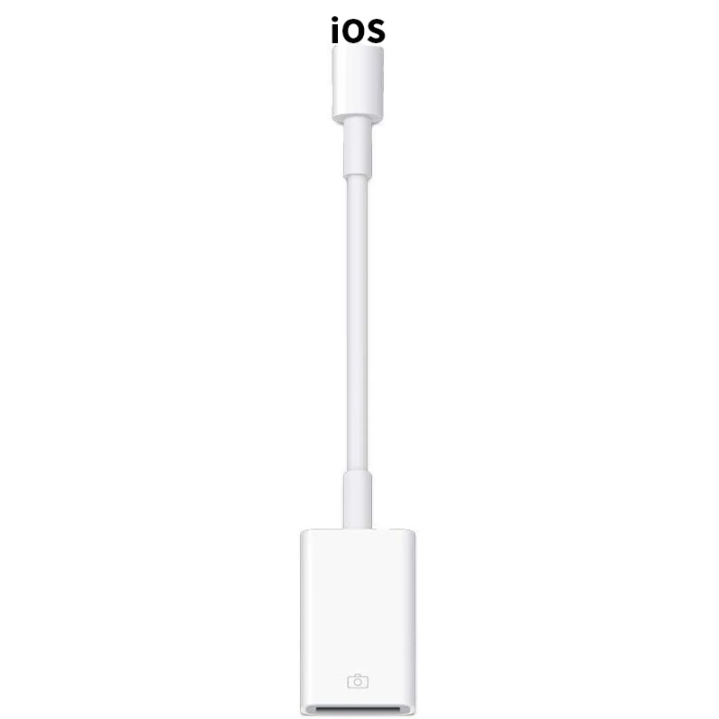 

USB Camera Adapter, USB Female OTG Data Sync Cable Compatible with iPhone 11 X 8 7 6 Plus iPad Air Pro Mini, Support Card Reader