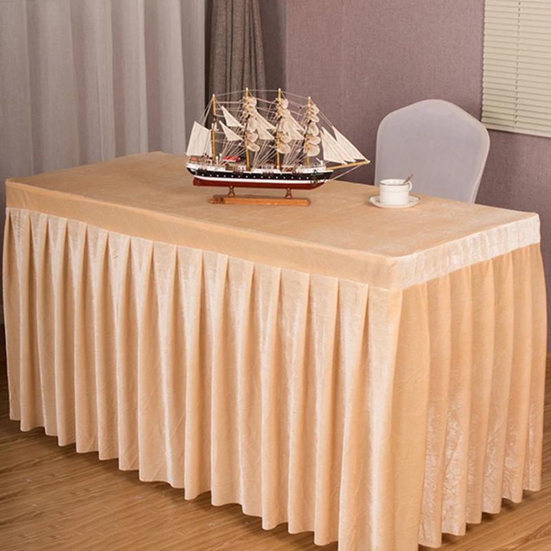 Мульти размер Свадебная вечеринка жаккардовая полиэфирная ткань отель прямоугольная скатерть домашняя столовая ZB10