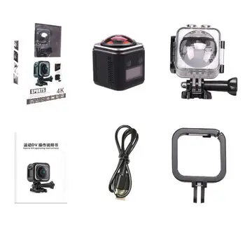 

Super Wide Angle X361 HD 4K Wireless Wifi 1920*1080P Sport Camera Super Mini Special Design G-sensor Camera Black