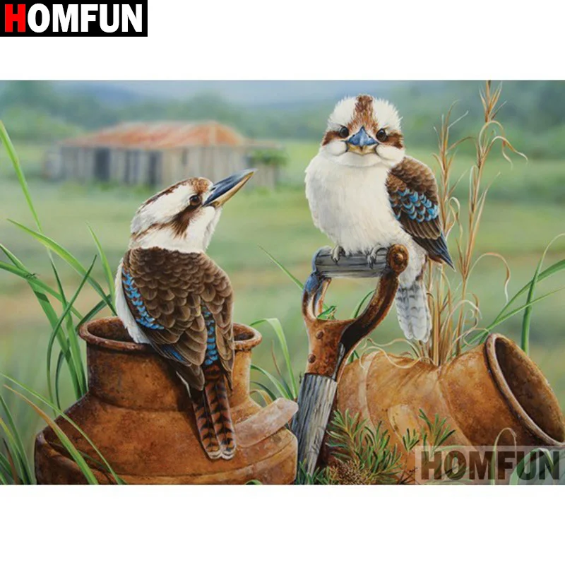 Алмазная 5D картина HOMFUN A27077 алмазная вышивка с полным заполнением Стразы