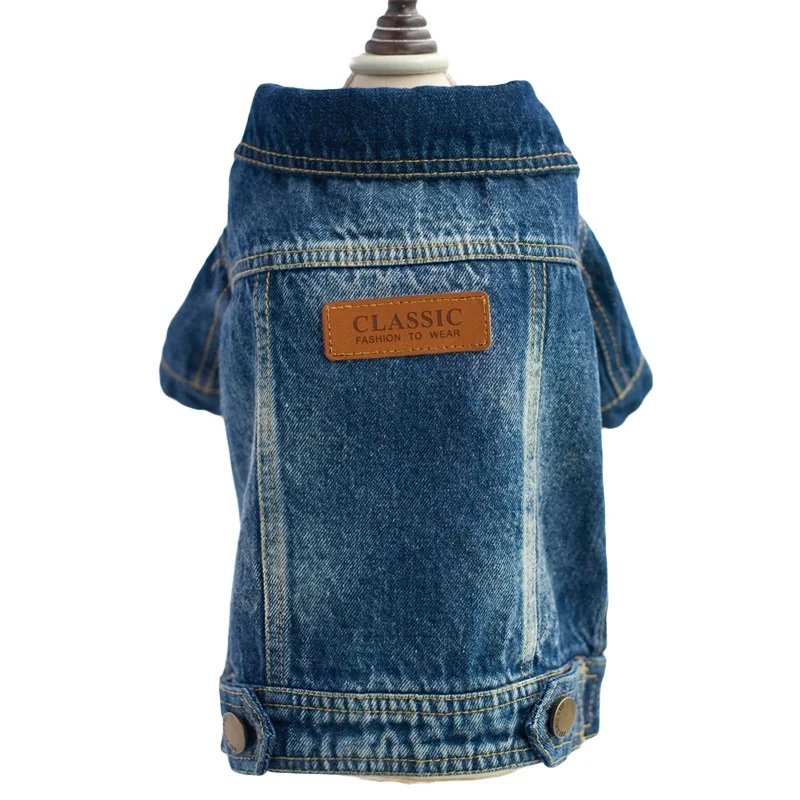 Classic Spring and Summer thin boy male small dog clothes pet jacket