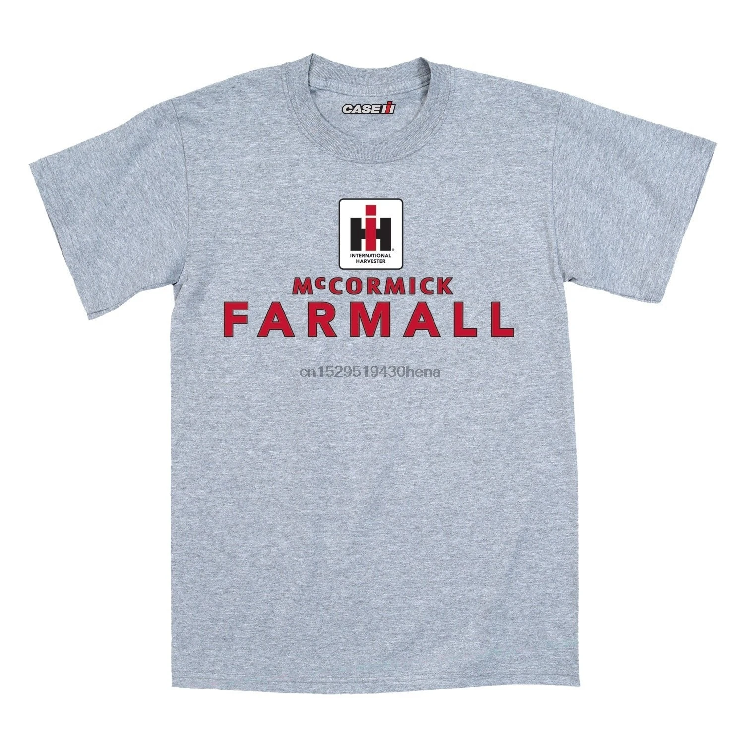 kalender venlige Diverse varer Case IH McCormick Farmall Logo International Harvester Vintage Tractor Mens  T-Shirt