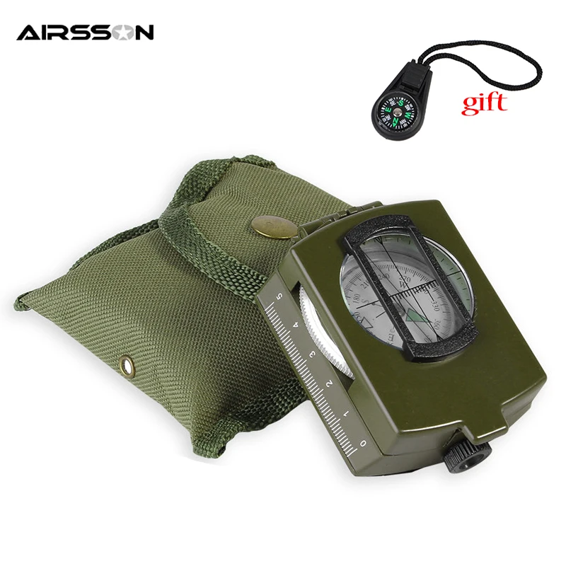 

Outdoor Waterproof Luminous Compass Military Survival Emergency Geological Digital Survival Tools Travel Hunting Accessories