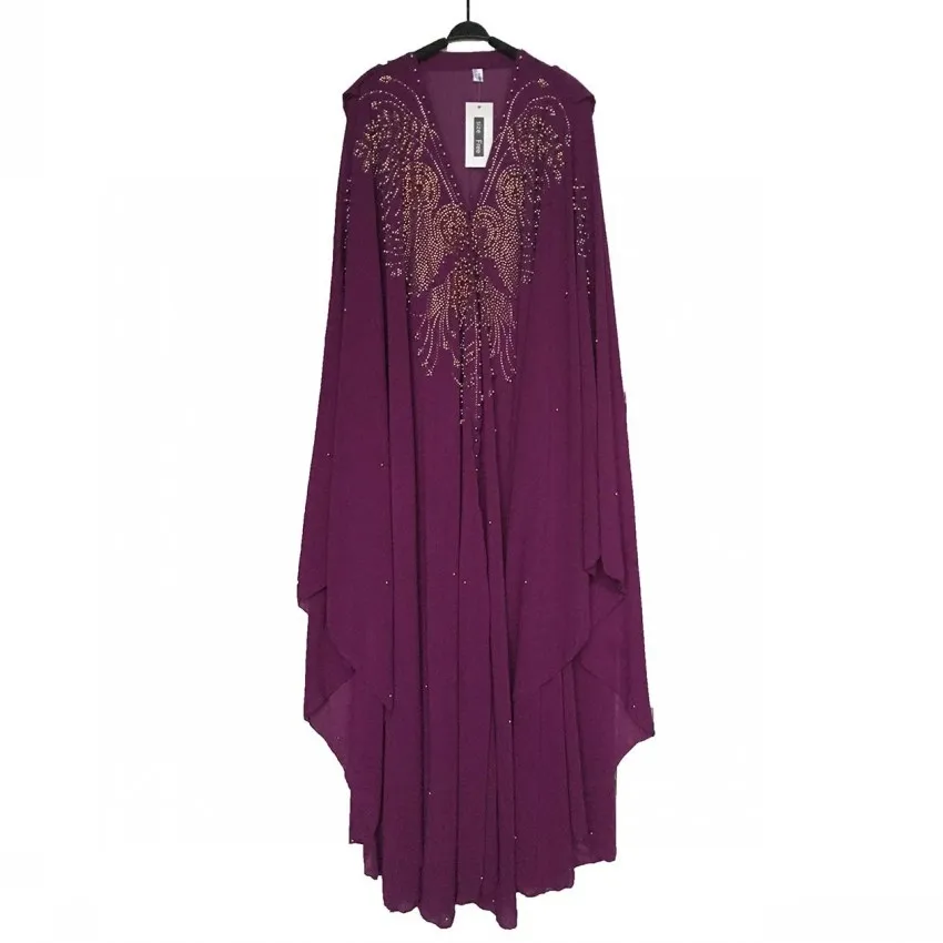 Африканские платья для женщин Дашики Алмазные Бусы африканская одежда Abaya Дубай