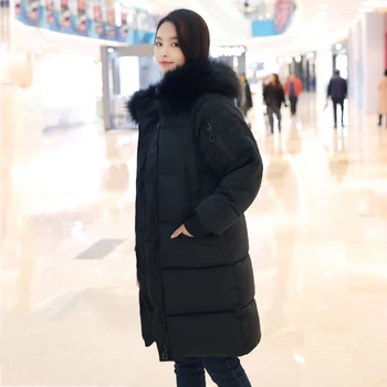 

Korean Style 2020 Winter Jacket Women Stand Collar Solid new Female Down Coat Loose Oversized Womens Short Parka H30