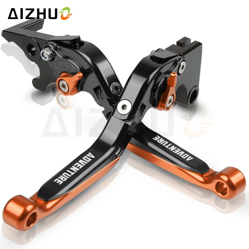 B Для KTM 1090 1290 1190 Adventure R 1290 Super Adv 1290 S/T/R мотоциклетные Регулируемые тормозные рычаги сцепления 1090 ADV 1290ADV - Цвет: B