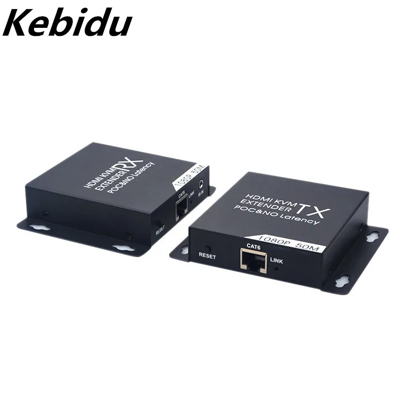 Extender KVM 50M HDMI-compatible IR by CAT5e/6 TCP/IP Full HD Support 3D HDCP EDID |