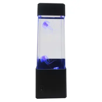 

LED Lights Jellyfish Water Ball Aquarium Tank Lamp Relax Bedside Mood Light for Home Decoration Magic Lamp Gift Drop ship