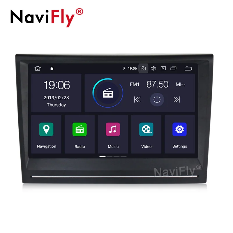 Sale NaviFly IPS DSP Touch Screen Android 9.0 Car Multimedia Player for Porsche/911/997/Cayman/Boxster Car GPS Navigation 2GB RAM BT 2
