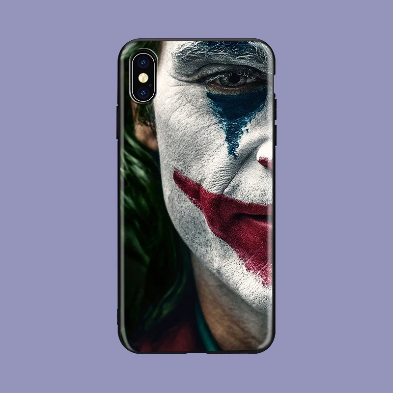 Joker Joaquin Phoenix Мягкий ТПУ чехол для телефона Apple IPhone X XR XS MAX 7 8 7plus 6 6S Plus 5 5S SE