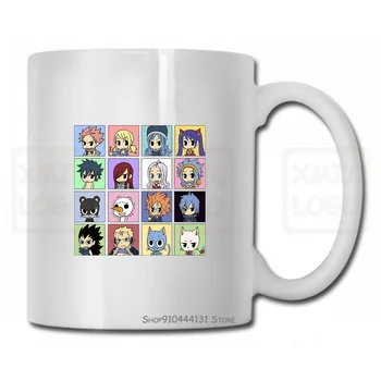 

Cartoon Anime Popular Fairy Men Mug Cup Tail Leisure Crewneck Vest Tee Summer Gift