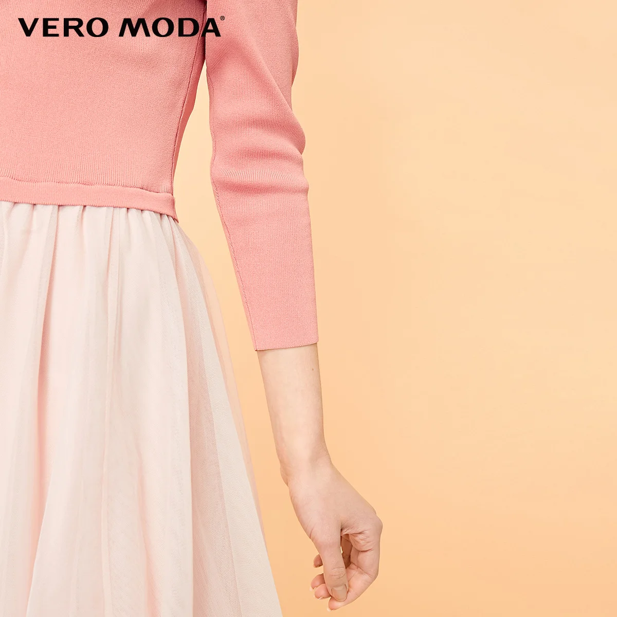 Vero Moda женское платье с открытыми плечами и 3/4 рукавами | 319161508