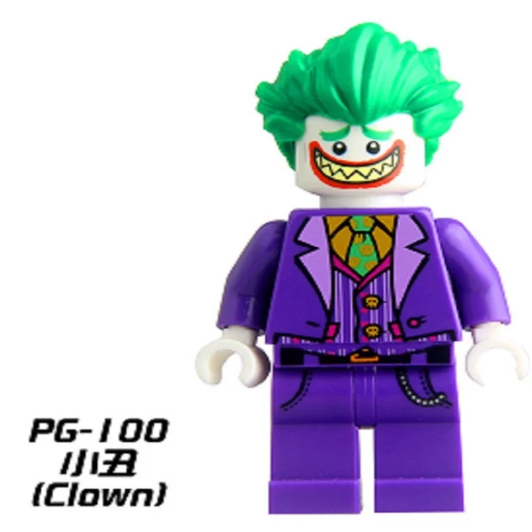 

Single Sale Super Heroes Batman Movie Cape Low Rider Harley Quinn Robin Bricks Building Blocks Children Christmas Toys PG100