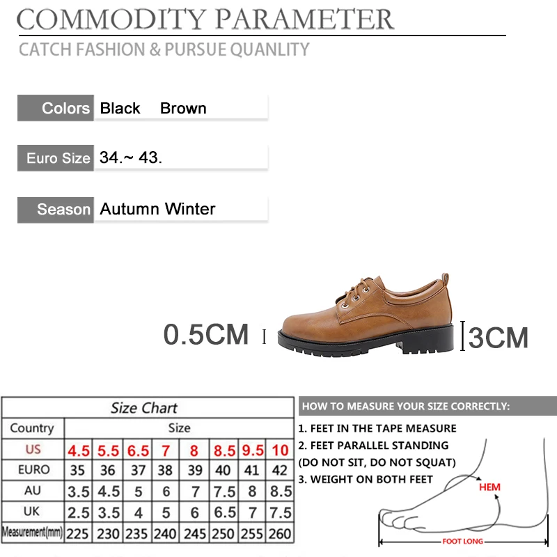 BQYDY/Большие размеры 34-43; кожаные женские туфли-оксфорды; модная повседневная обувь со шнуровкой и круглым носком; свадебные модельные туфли в британском стиле; Прямая поставка