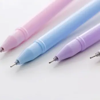 

4pcs 0.5mm Kawaii Whale Gel Pen Signature Neutral Pens Stationery Student Writing Tool School Office Supplies Novelty Kids Gift