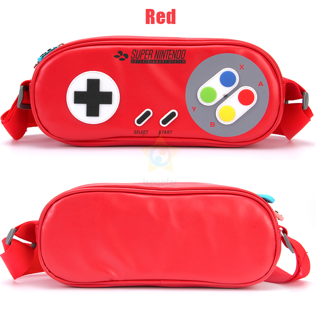 For Nintendo Switch OLED Storage Bag Portable Retro SNES Protection Zipper Case For NS Switch & Lite Console Accessories