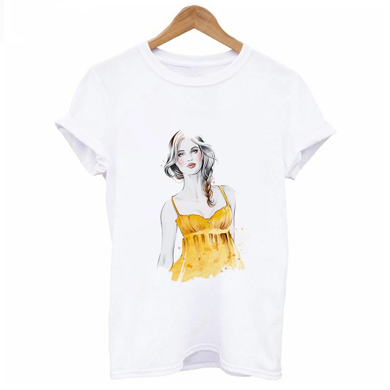 

New Fashion Sexy Lady Tshirt Women Vintage Tumblr Harajuku Punk Korean Style Plus Size Short Sleeve Cotton Clothes Streetwear