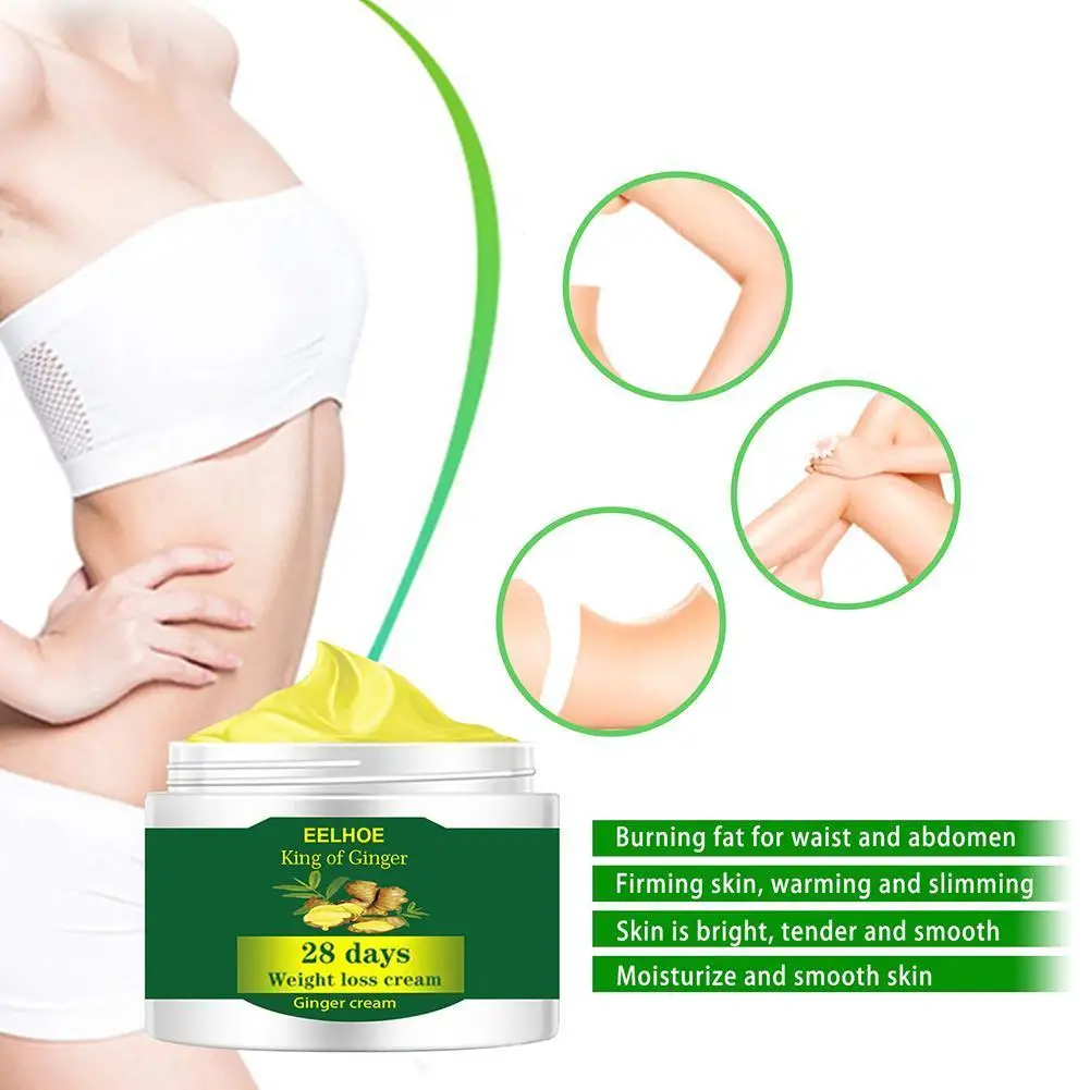 

Ginger Fat Burning Cream Anti-cellulite Full Body Slimming Reduce Massaging Loss Body Leg Waist Effective Weight Cream Crea W8Y1