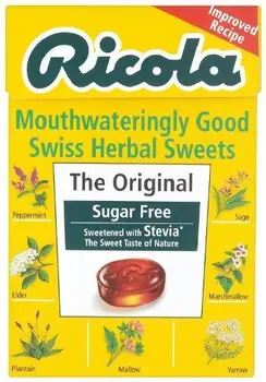 

Ricola caramelle alle erbe svizzere con Stevia,senza zucchero,45g (10 pezzi)
