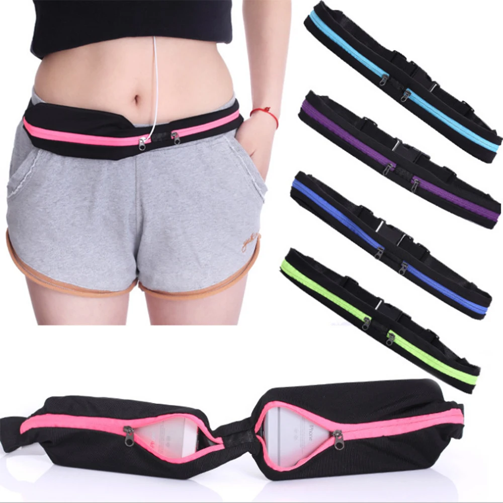 Sports Bag Running Waist Bag Belt Pocket Jogging Portable Waterproof