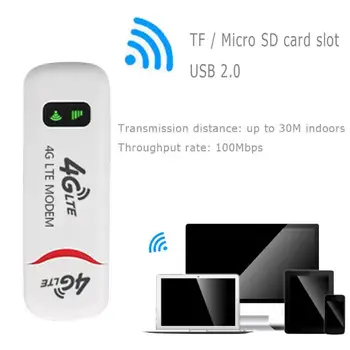 

4G/3G 100Mbps Mini USB Wifi Router Repeater Modem Wireless Broadband Portable Hotspot Signal Booster